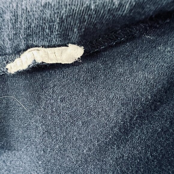 Alfred Dunner Women Top Large Petite Blue Embellished Short Sleeve Shirt Stretch - Picture 8 of 8